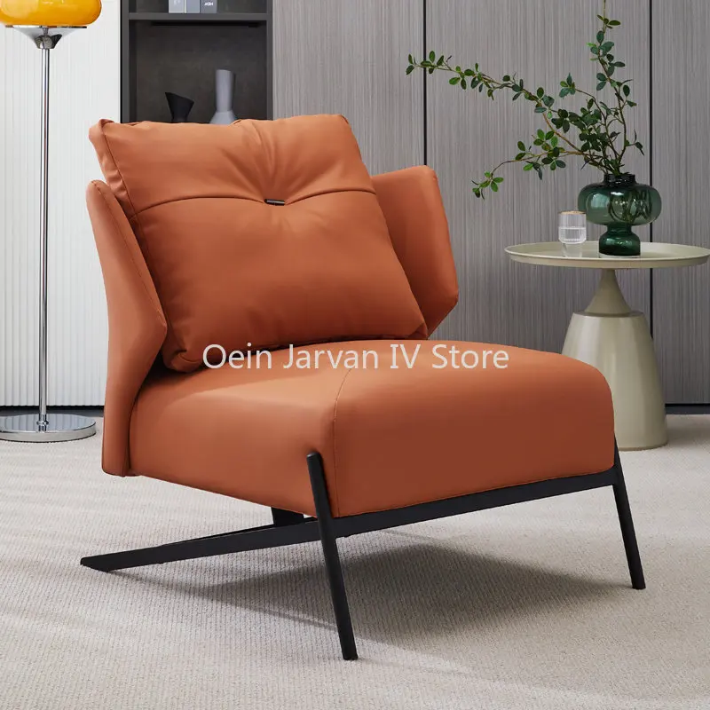 

Nordic Luxury Living Room Chairs Relaxing Design Lazy Sofa Living Room Chairs Backrest Sillon Reclinable Home Furniture WZ50DC