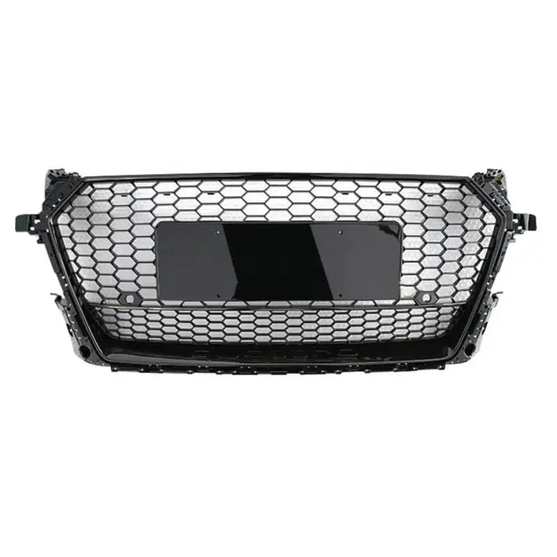 

Hot Sale Car Parts Front Bumper Grill TT Upgrade Refit to TTRS Honeycomb Mesh Grille for TTRS 2015-2018
