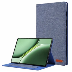 Custodia per tablet con flip in morbido tessuto premium, copertura da 12,1 pollici