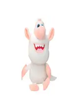  Russian Booba Buba Plush Doll Toy Cartoon White Pig Cooper Kawaii Stuffed Plushie Animal Puppet Present Toys Decor 18Cm 