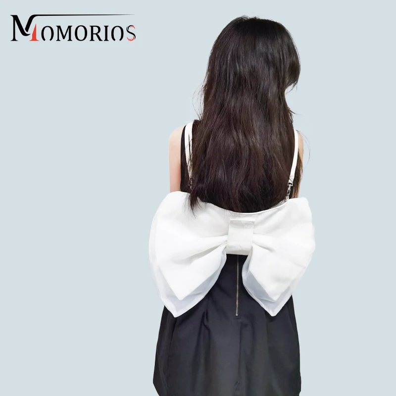 Y2k Big Bow Messenger Shoulder Bag, Unique & Cute Crossbody Bag for Women & Girls