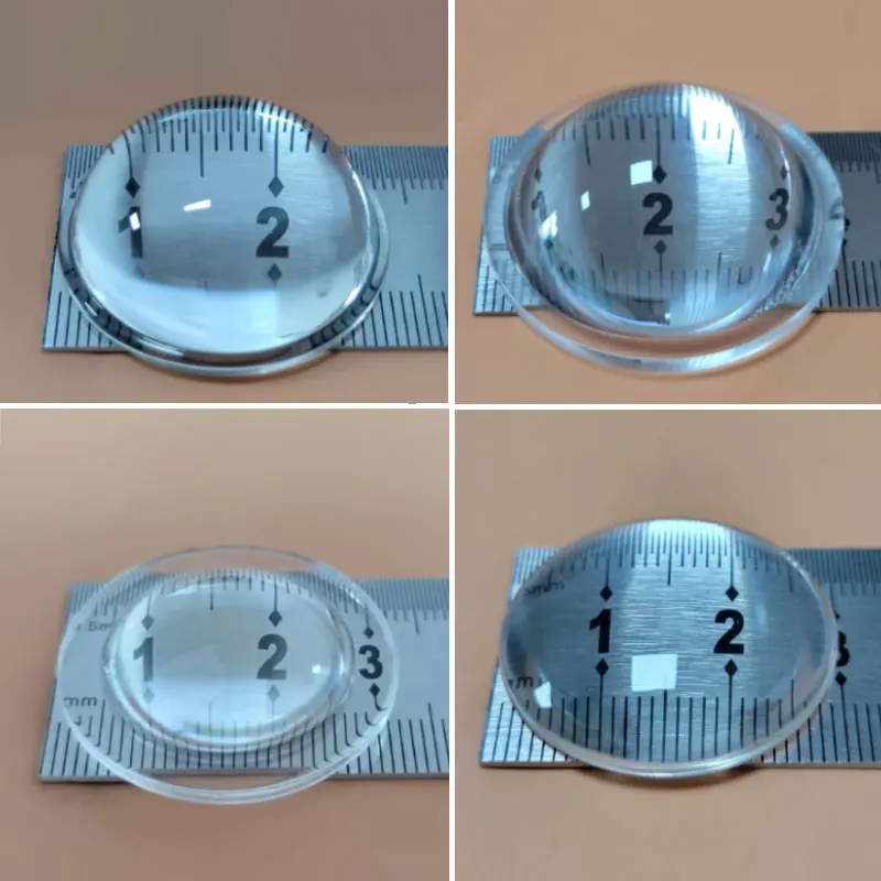 2개입 30 32 33 35 36 38 40 43 44 45mm 평볼록렌즈 초점거리 16 21 45 23 55mm 콘덴서 LED 볼록렌즈