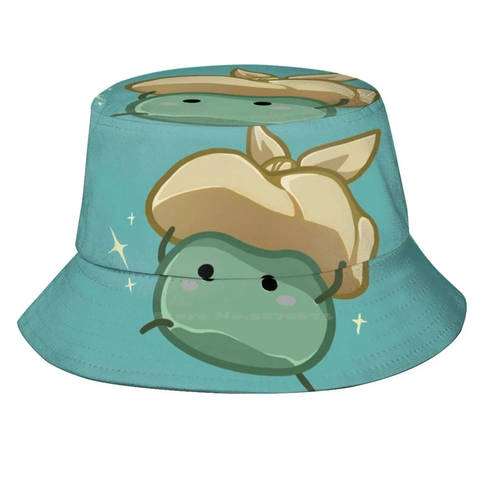 Junimo Cappelli Da Pescatore Unisex Cap Junimo Stardew Valley Videogame Pc Switch Forest Spirit Nature Spirit Bundle Cute Kawaii Chibi