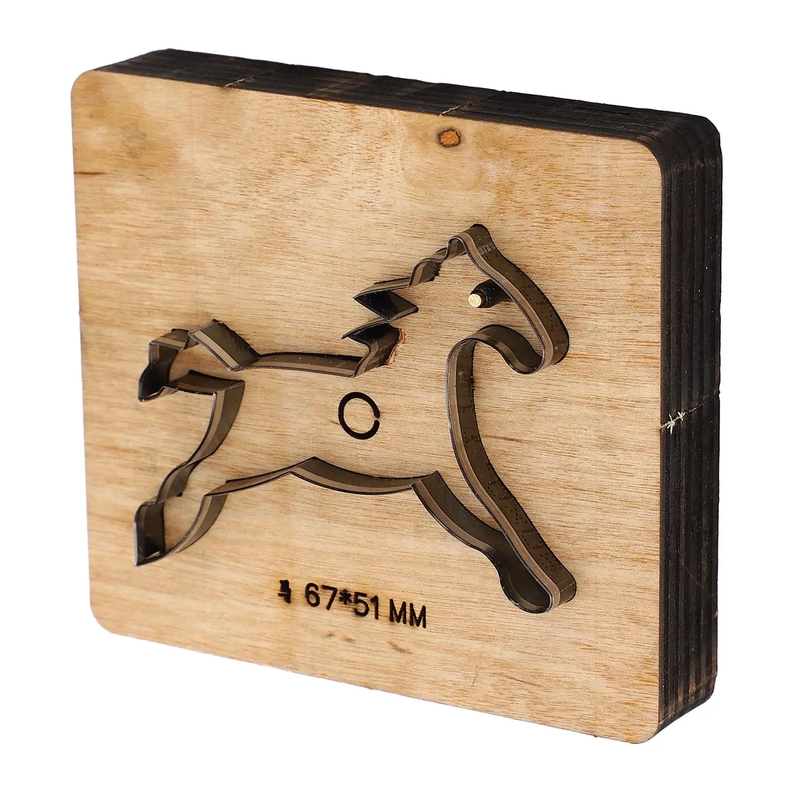 Horse Shape Leather Punch Die Cutting Mold for diy Craft Projects
