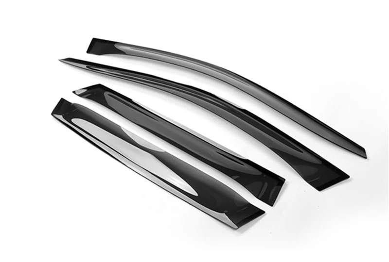 For Toyata Sienna (XL30) 2011-Car Accessories Plastic Exterior Visor Vent Shades Window Sun Rain Guard Deflector 4pcs