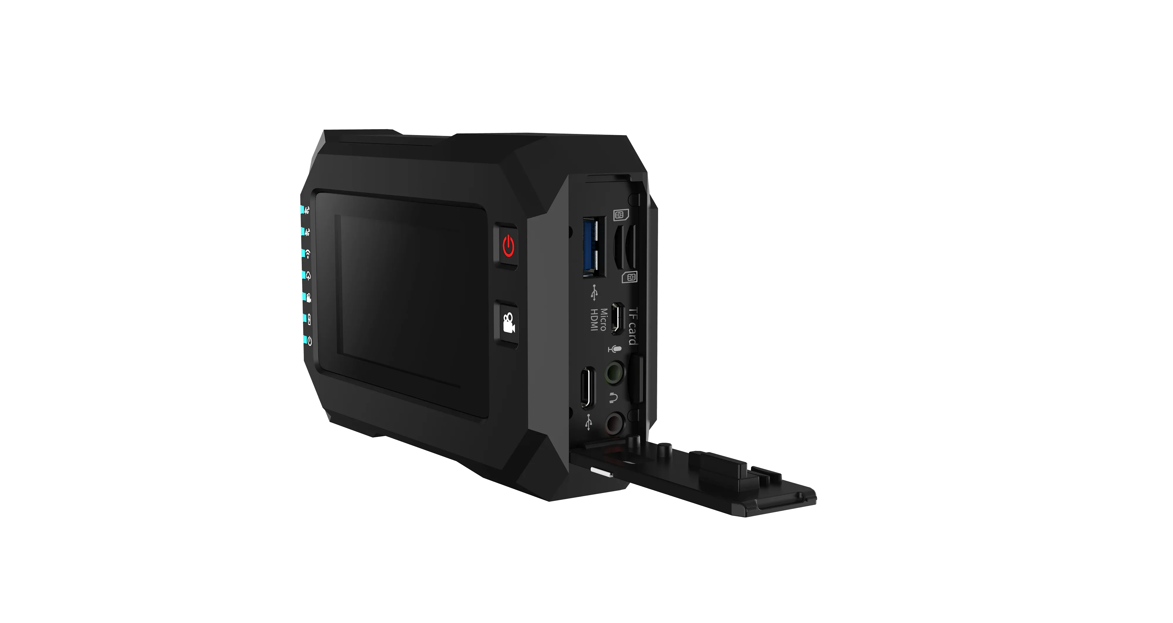 4K 본딩 카메라 4G 본딩 엔코더 SRT/RTMP 마인 A5 터치스크린 라이브 스트리밍 액션 카메라 원격 앱 제어