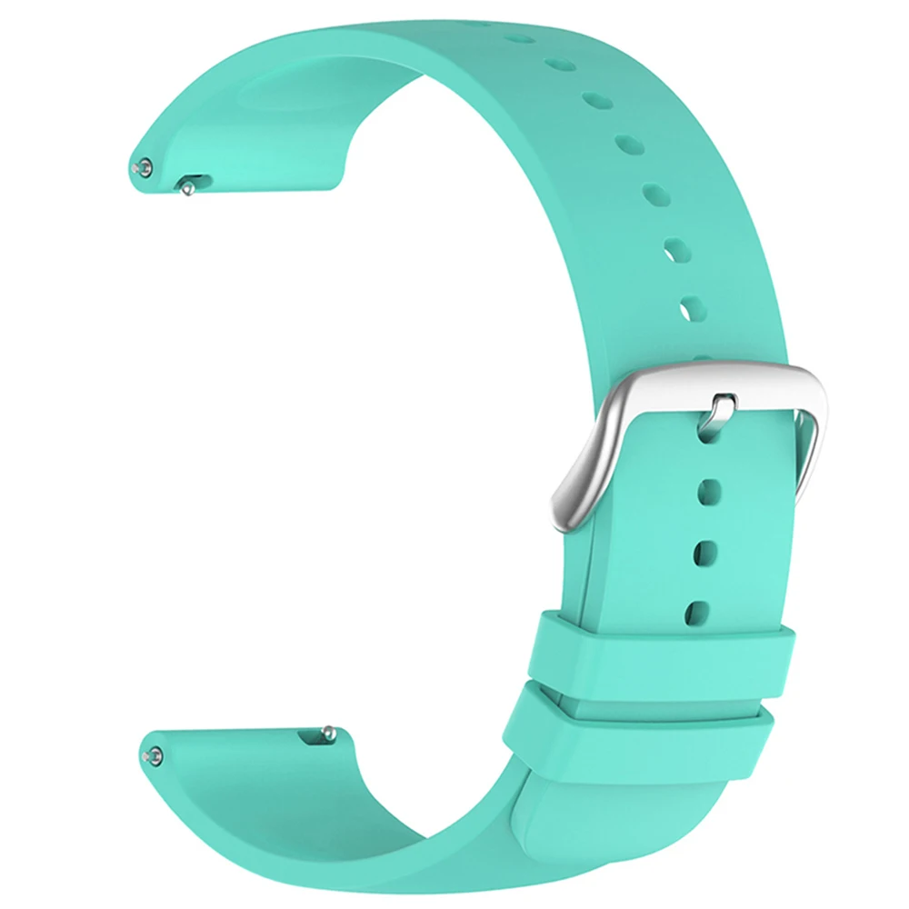 Silicone Smartwatch Band - Versatile Fit, 20mm & 22mm Strap Bracelet