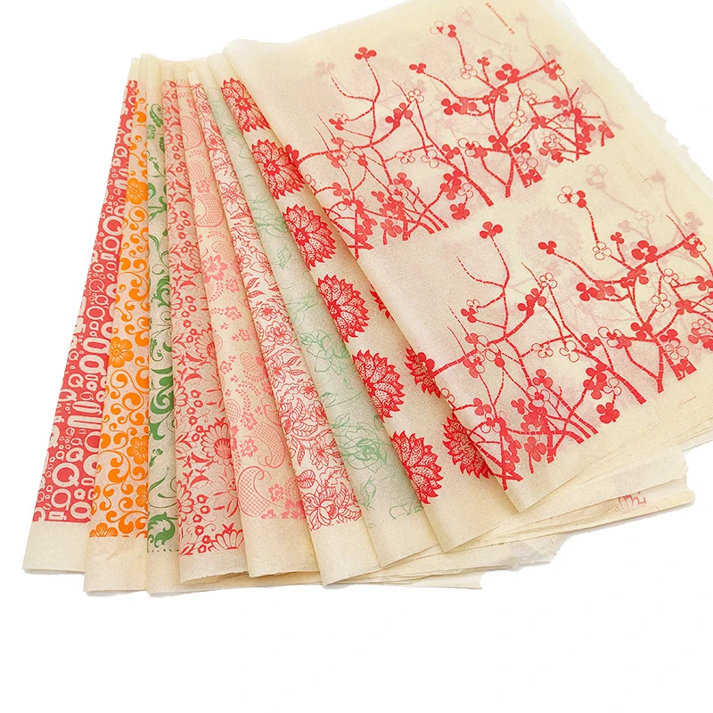 Pottery Underglaze Decal Paper Plaid/Flower Colorful Transfer Paper Polymer Clay DIY High Temperature Ceramic Decal Coloring Polymer Clay Tools Pottery Tools Clay Sculpting Tools Pottery Sculpting Tools Clay Craft Tool Ceramic Transfer Paper