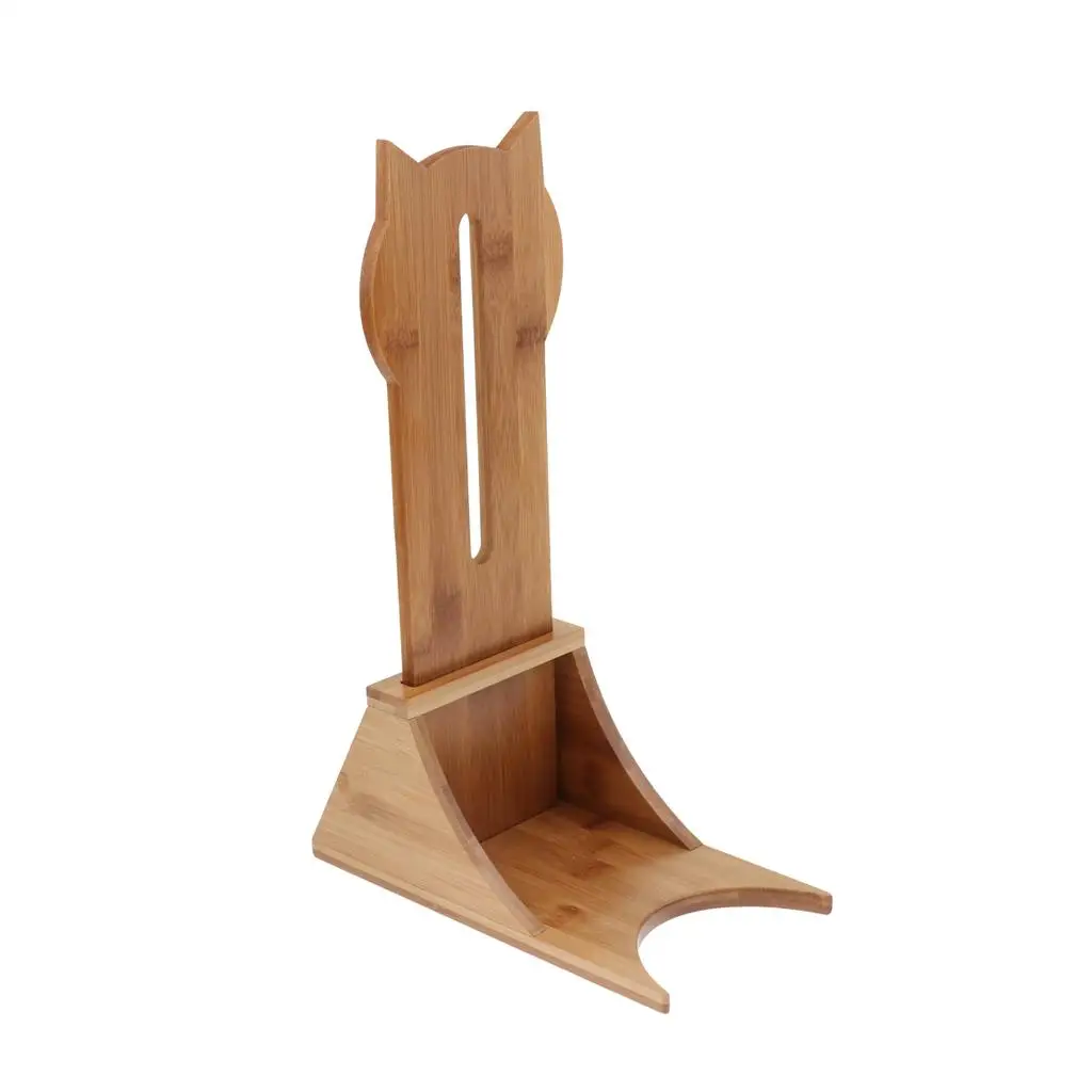 Automatic Wooden Pet Water Bottle Stand Feeder Station