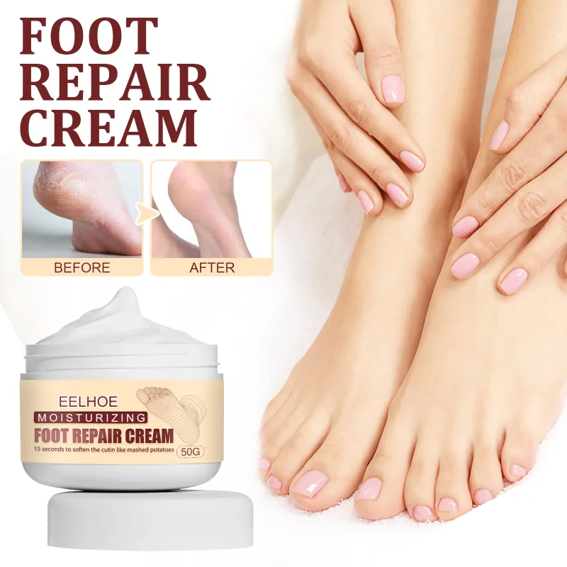 

Herbal Anti Crack Foot Cream Anti-Drying Heel Cracked Repair Calluses Dead Skin Removal Foot Mask Moisturizing Hand Feet Care