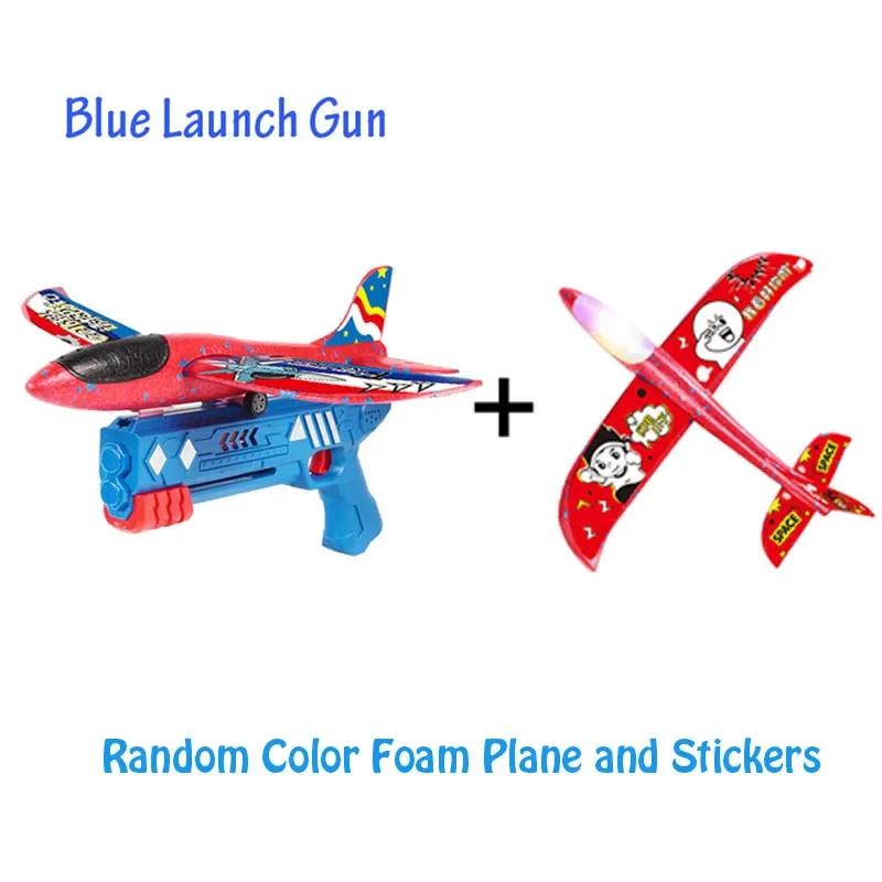 Blue and Light Plane