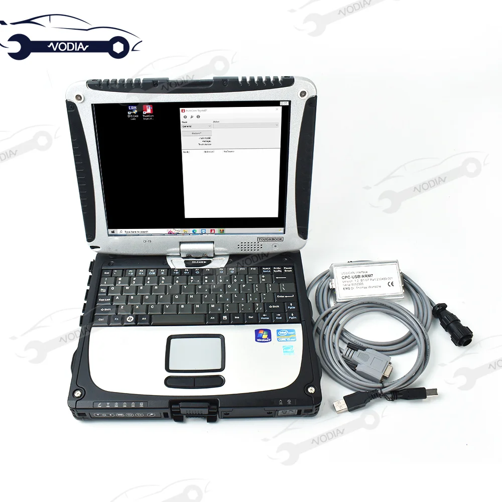 

for toyota bt forklift diagnostic tool Usb Can Interface Cpc-Usb Arm7 Diagnostic Tool with cf19laptop