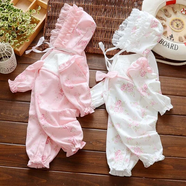 2Piece Spring Newborn Clothes 0 3 Months Baby Girl Clothing Set