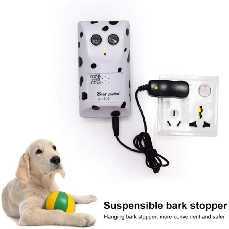 Dog Anti Bark Training Device Ultrasonic Dog Repeller Trainer Training Equipment Anit Barking Clicker Pet Supplies