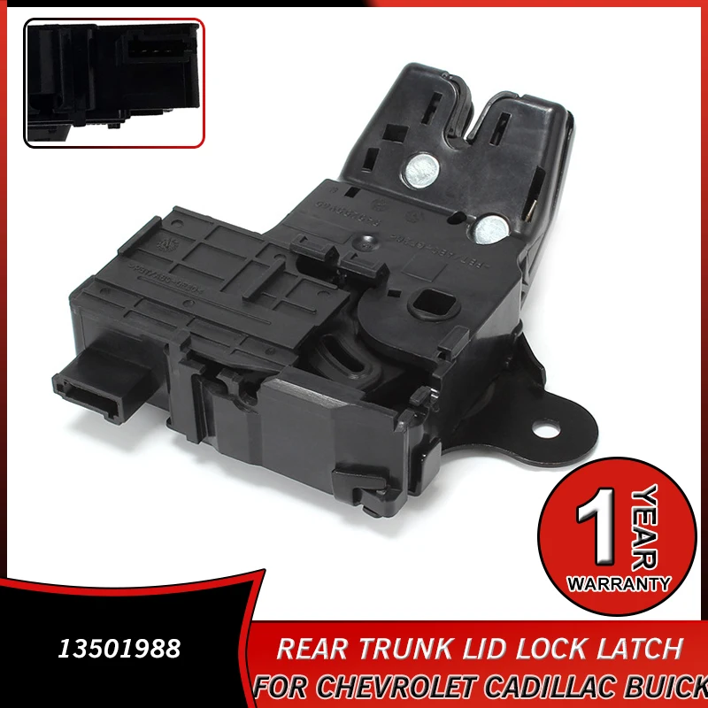 

13501988 Rear Trunk Lid Lock Latch Actuator for Buick Allure Regal Cadillac CTS XTS Chevrolet Camaro Cruze Accessories 5902049
