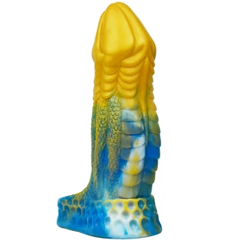 6.8 In Silicone Dragon Penis Extender Sleeve Vagina Stimulate Strap Cock Delayed Ejaculation Condom Adults Sex Toys For Men Gay 2
