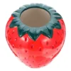 Strawberry Creative Vase Flower Ceramic Pot Planter Floral Holder Decorative Fruitcenterpiece Table Succulentart Decor Pottery 6