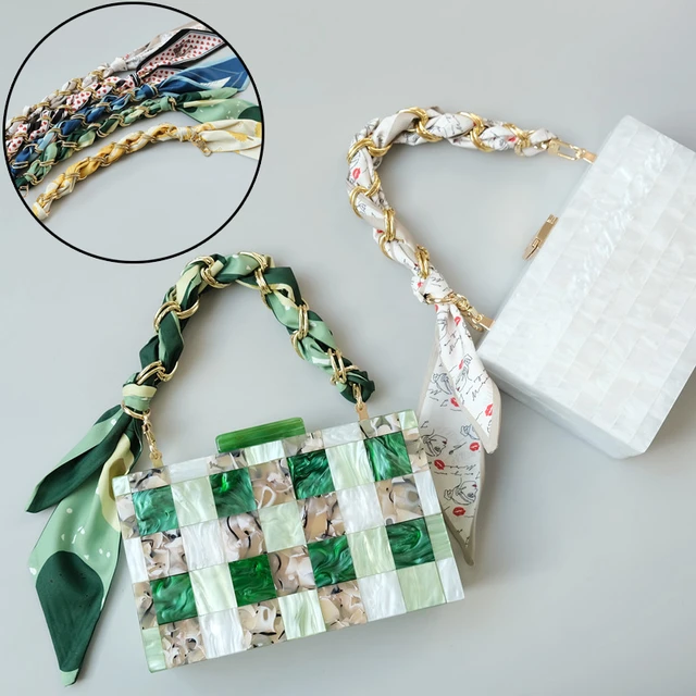 Make a scarf bow for bag handle  Diy bag, Scarf on bag, Bag handle