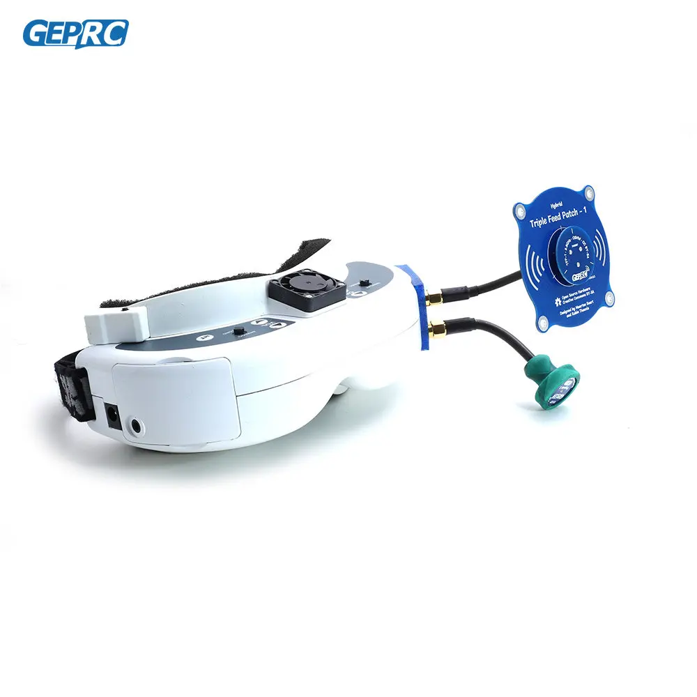 GEPRC Triple Patch-1 5.8G 9.4dBi Antenne FPV RHCP/LHCP SMA/PR-SMA