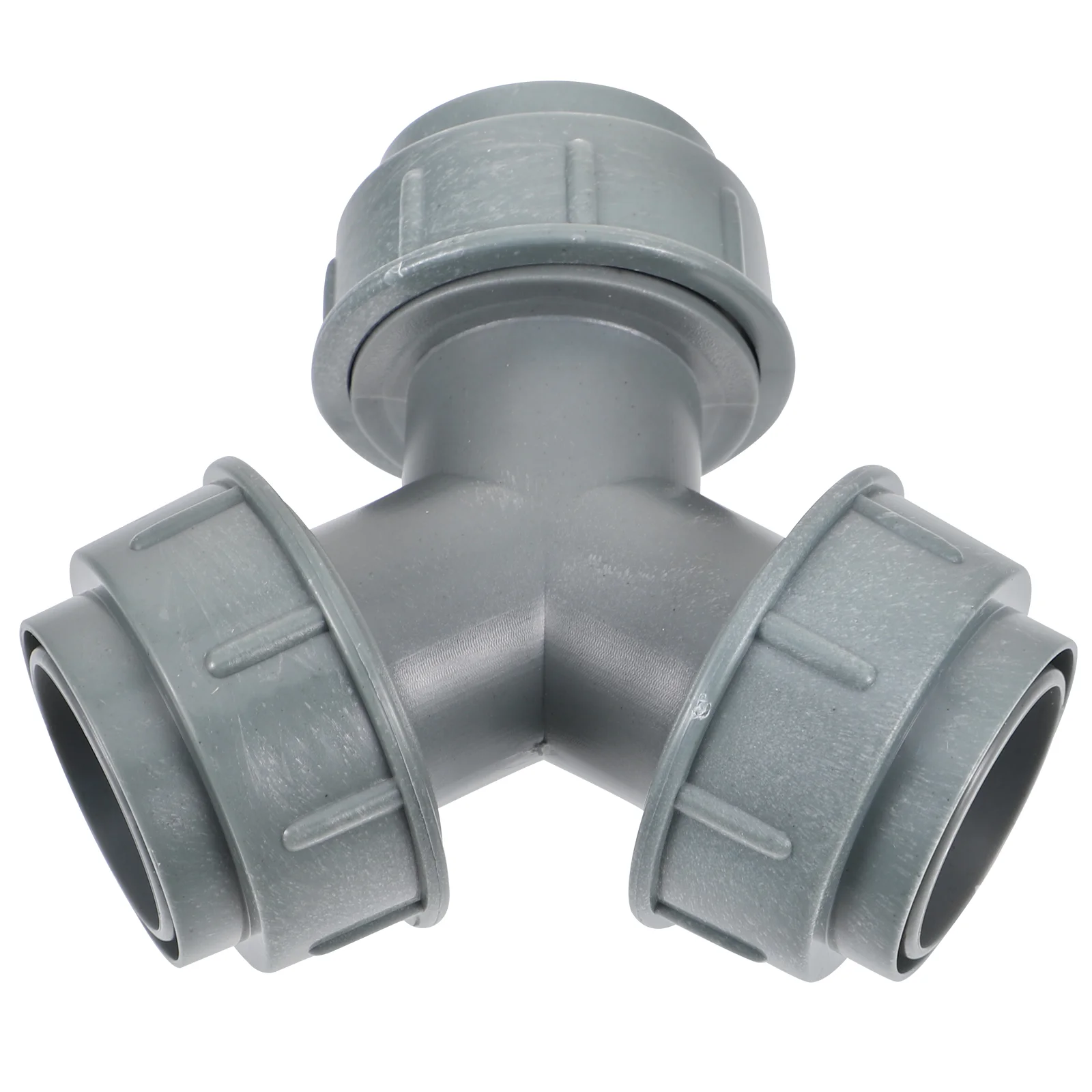 

Y Shaped Splitter Hose Connector Outlet for Washing Machine (Grey)