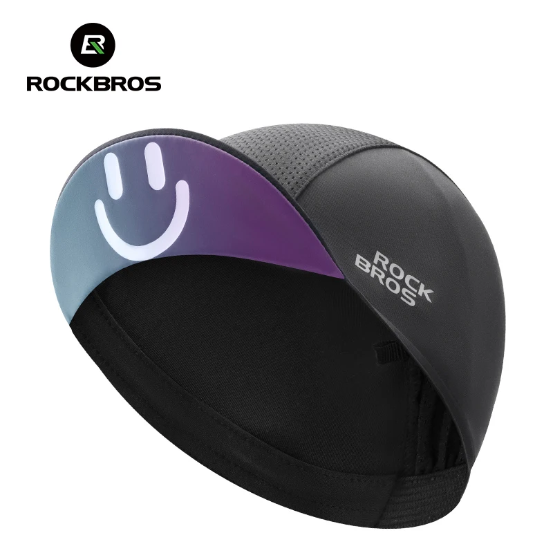 ROCKBROS Summer Cycling Cap With Brim Sun Protection Breathable Quick Dry
