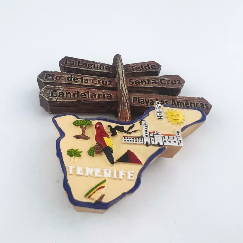 Germania 3D frigorifero magnete souvenir regalo, resina fatta a mano Germania frigorifero magnete casa e cucina decorazione collezione