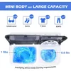 Portable Washer Machine, 17.6LBS Twin Tub Laundry Washer & Spinner, Washer and Dryer Combo 4