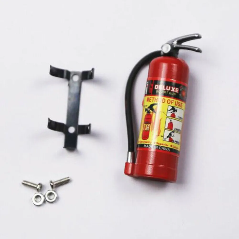 RC Scale Accessories 1/8 1/10 Rock Crawlers Fire Extinguisher For Axial SCX10 Building Construction Toy Model Accessories 5