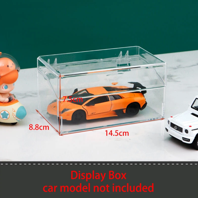 Vitrine en acrylique pour petites voitures et jouets, coffret transparent  de rangement pour roues chaudes, Mini modèle de voiture et armoire de  finition Fk, 1/64 - AliExpress