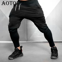 Men Skinny Jogger Pants Running Sweatpants Man Track Pants Gym Fitness Sport Trousers Male Slim Fit Bodybuilding Bottom 2022 New