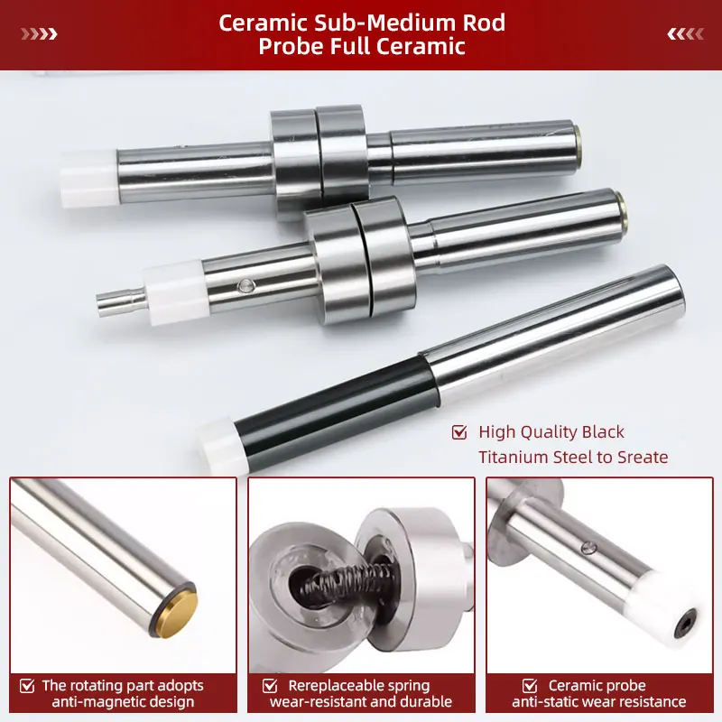 Cercatore Di Bordi Meccanico CE420 - Non Magnetico, 10 Mm, Per Fresatrici - Foto 7