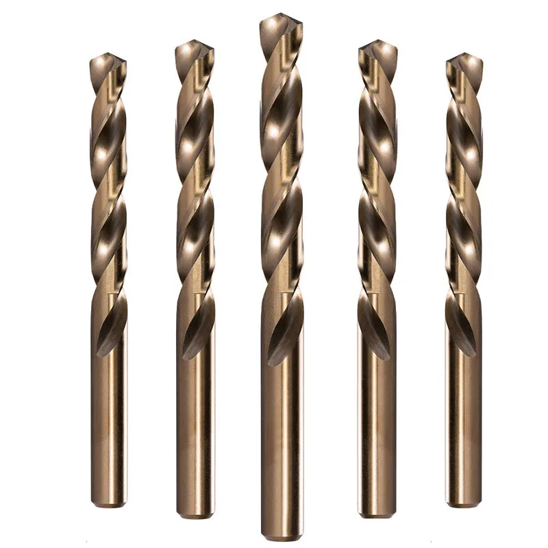 0.6mm-25mm M35 Cobalt Twist Drill Bit High Speed Steel Metal Driling for Stainless Steel Aluminum Copper Wood Hole Opener Tool