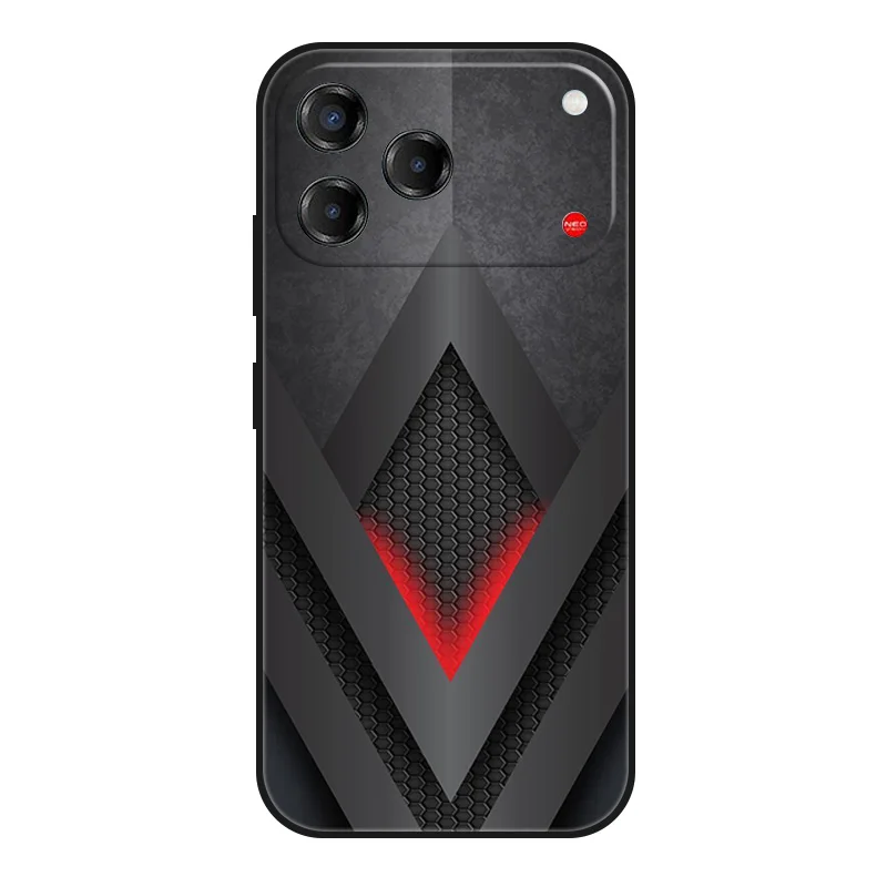 Wolf Design Soft Silicone Shockproof Phone Case Cover, TPU Material