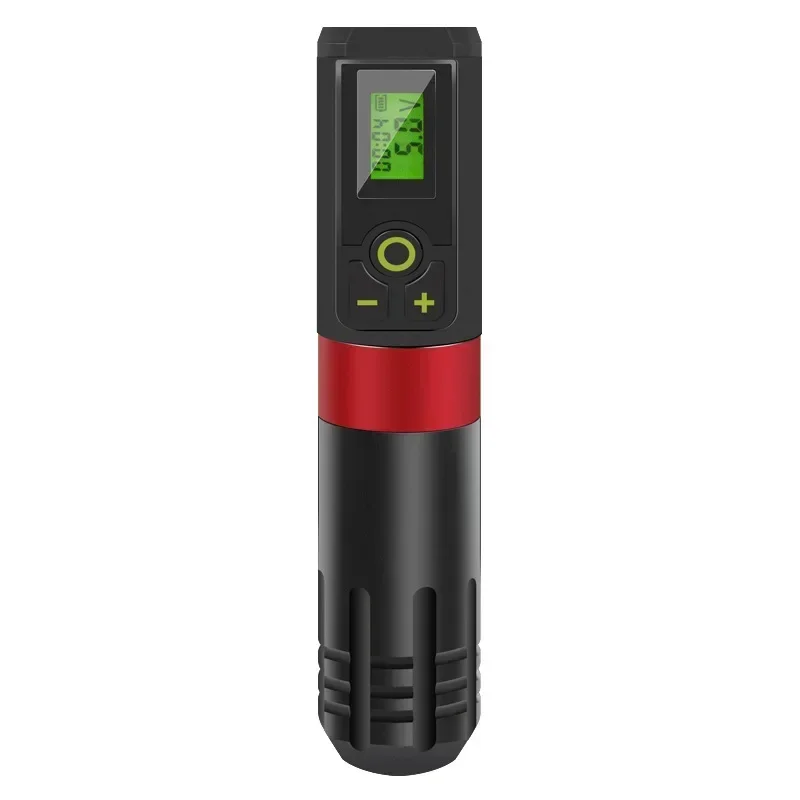 Máquina de tatuaje inalámbrica 2024, motor sin núcleo con pantalla LED, batería de litio, máquina de tatuaje todo en uno, herramienta para arte corporal