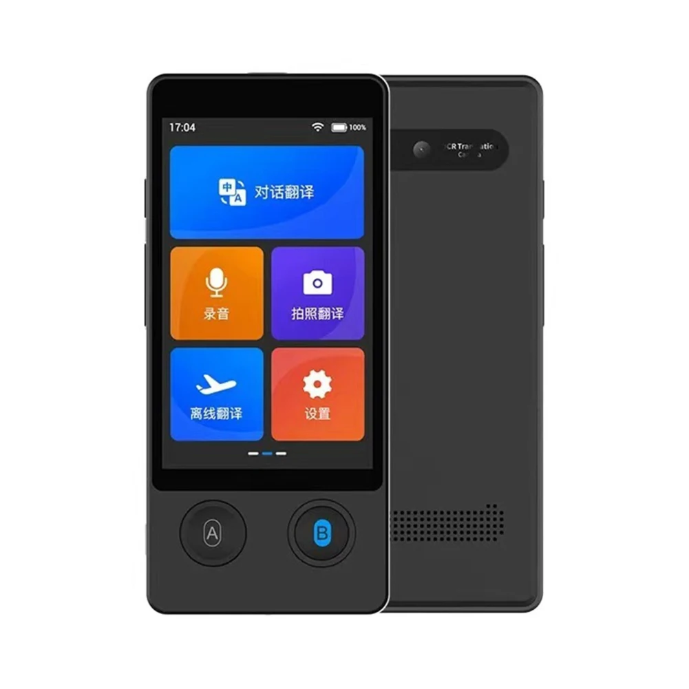 

W12 Voice Language Translator 144 Languages 10 Offline Translation Device 98% High Accuracy Translator Pocket Dictionary