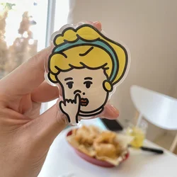 3D Cute Dog Phone Grip Tok for Girls - Funny and Adorable Finger Holder Accessories (Yellow)
