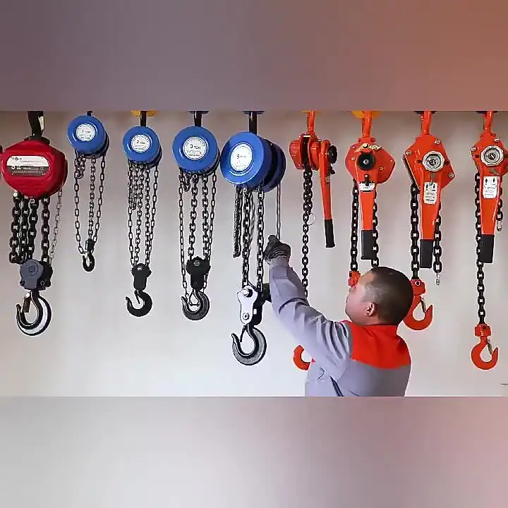 Подъемная таль Vohoboo 0 5 т 1 3 тип крючка стальная цепная дорожная тележка
