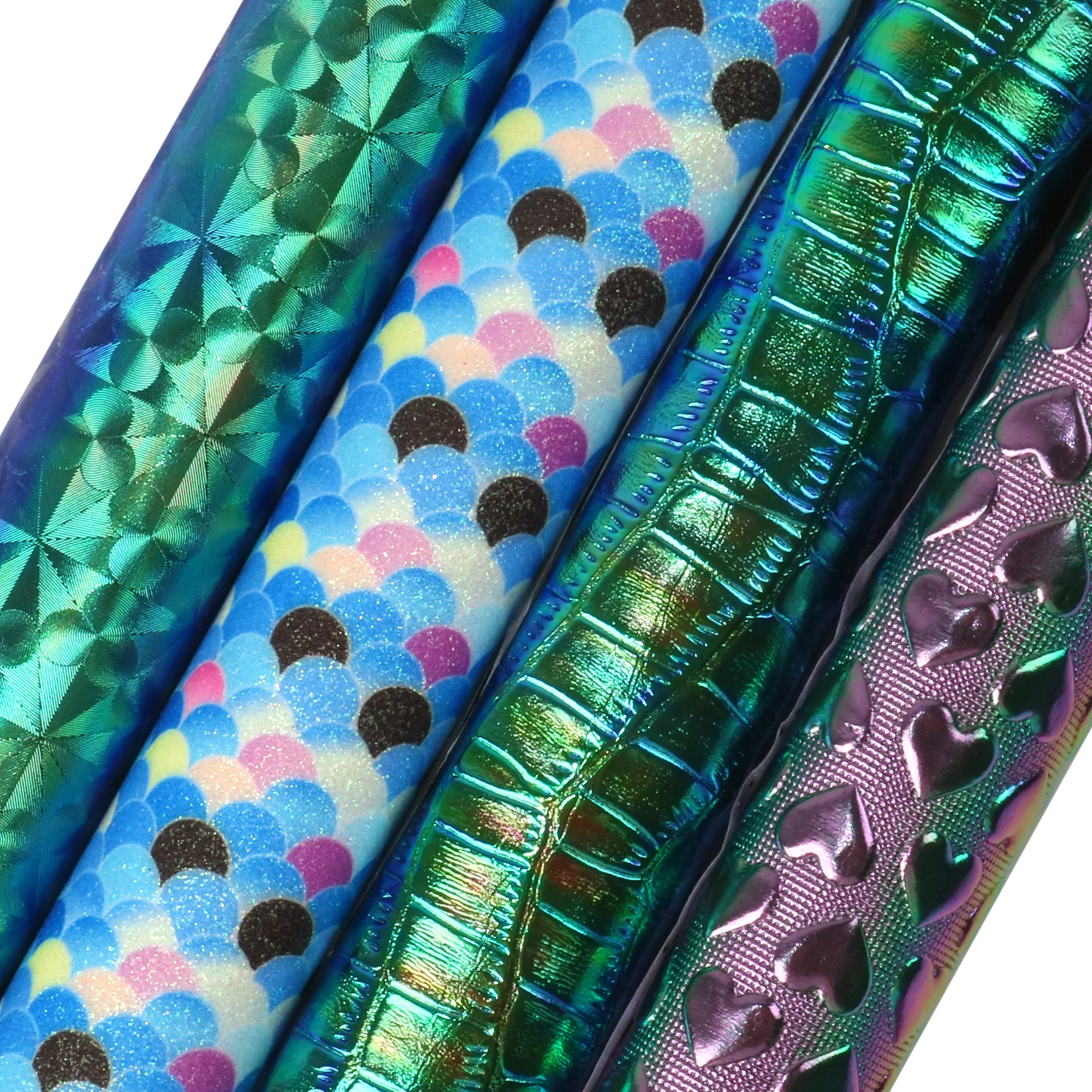 Christmas Halloween 20*33cm Faux Synthetic Leather Set Fabric For Bows Leather Crafts DIY Handmade Material Earrings