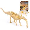 Dinosaur Fossil Excavation Kit Toys Jurassic Animal Skeleton Model Scientific Mining Archaeological Education Game Children Gift 2