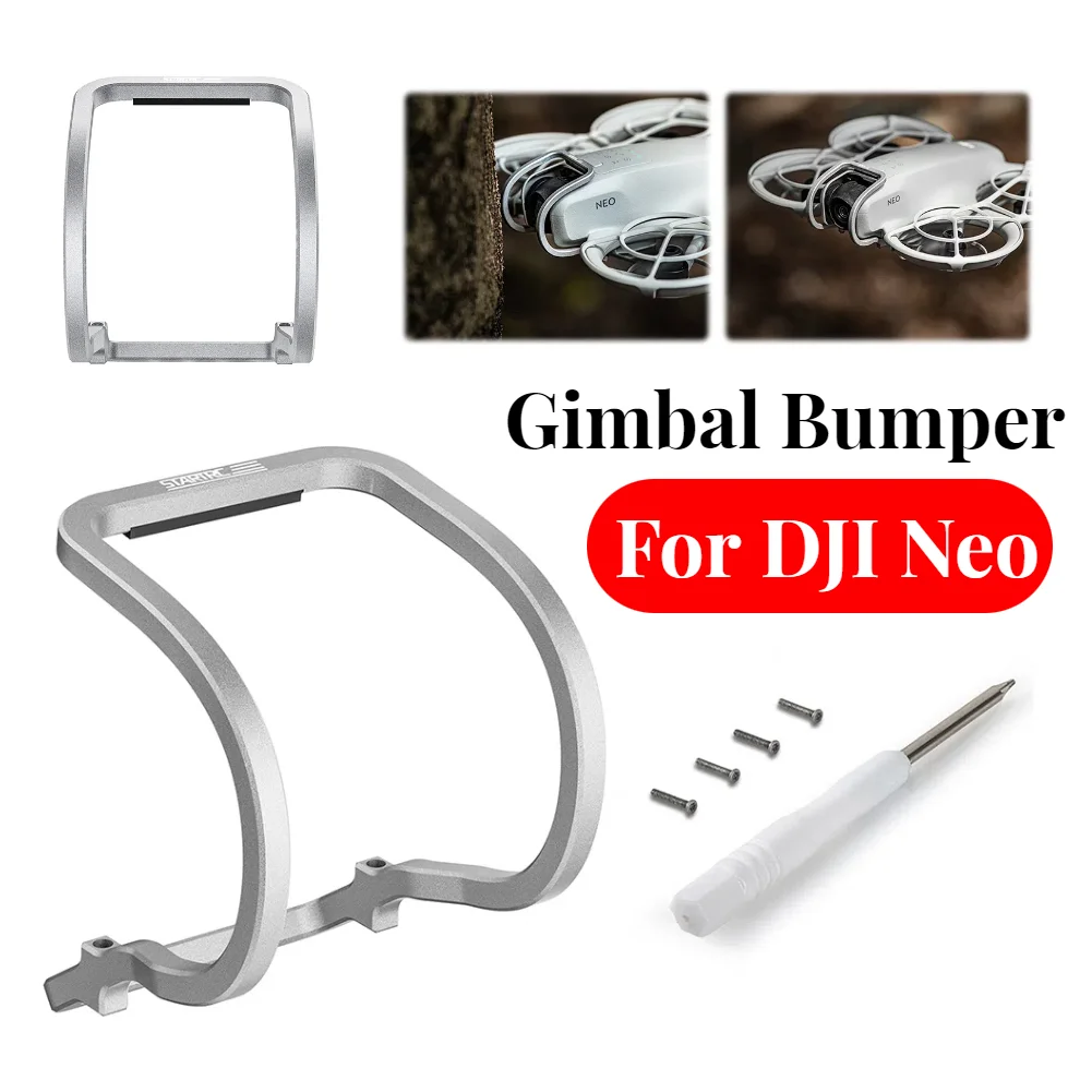 Gimbal Bumper Camera Lens Protector Bumper Aluminum Alloy Anti-Collision Gimbal Guard for DJI Neo Drone Accessories