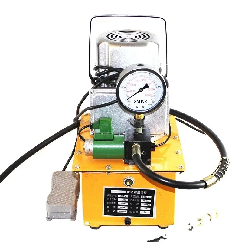 Hochdruck- und Niederdruck-Elektrohydraulikpumpe DB075-D1 mit OEM-Unterstützung und 220V-Stromversorgung für hohe Durchflussraten