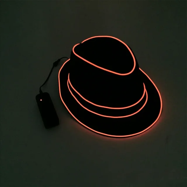 LED Wire Top Hat and Ties 4