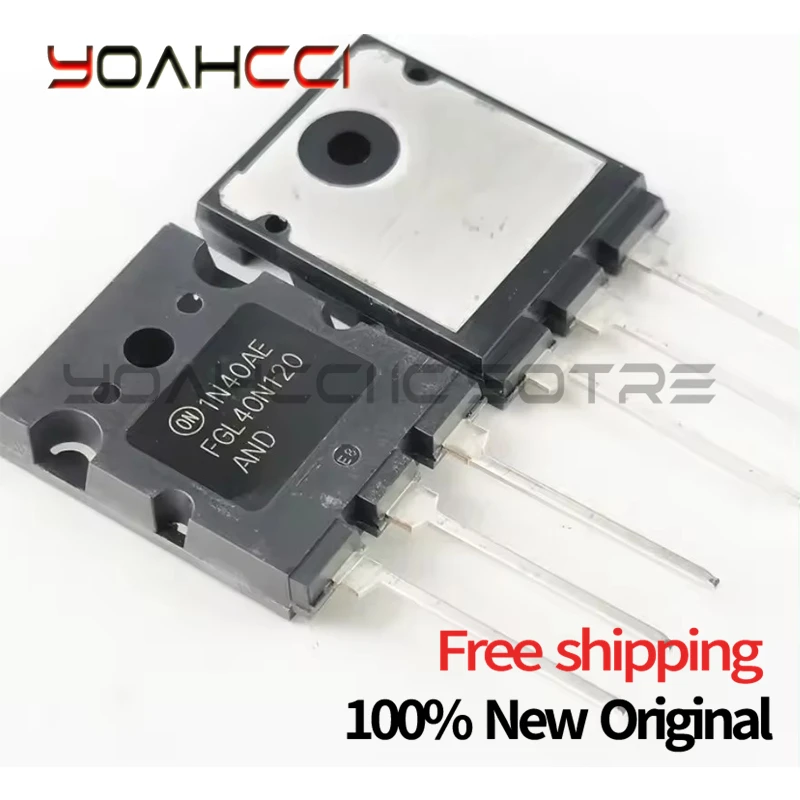 

10PCS/LOT New Original Import FGL40N120AND FGL40N120 TO-264 IGBT 1200V 40A Free shipping