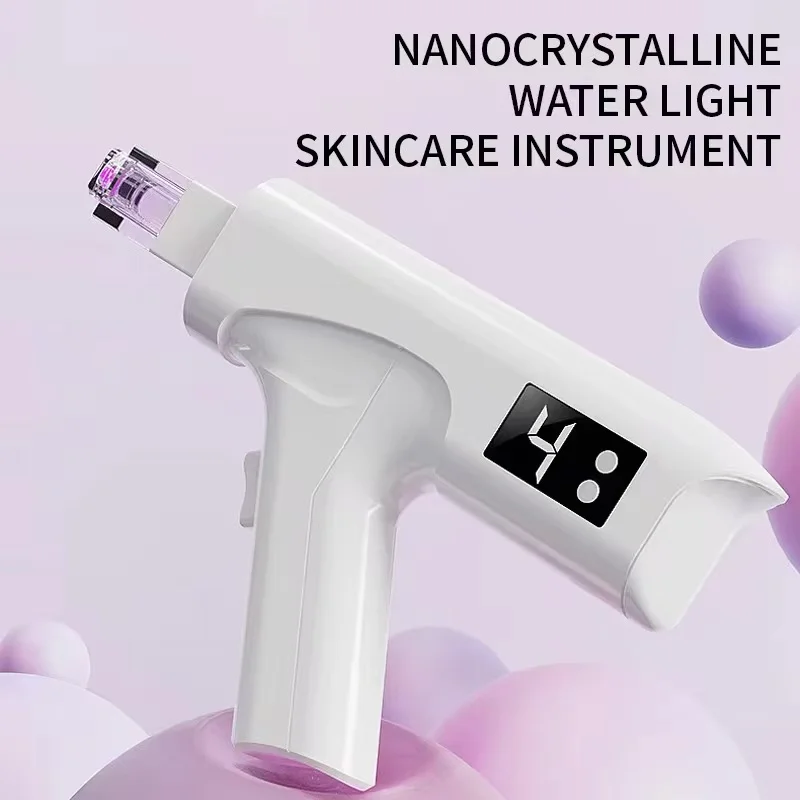 Multifunction Nano Water light Gun Face Device Anti aging Lifting Skin Red And Blue Dispel Removal Skin Care Beauty Equipment Skin Care Device