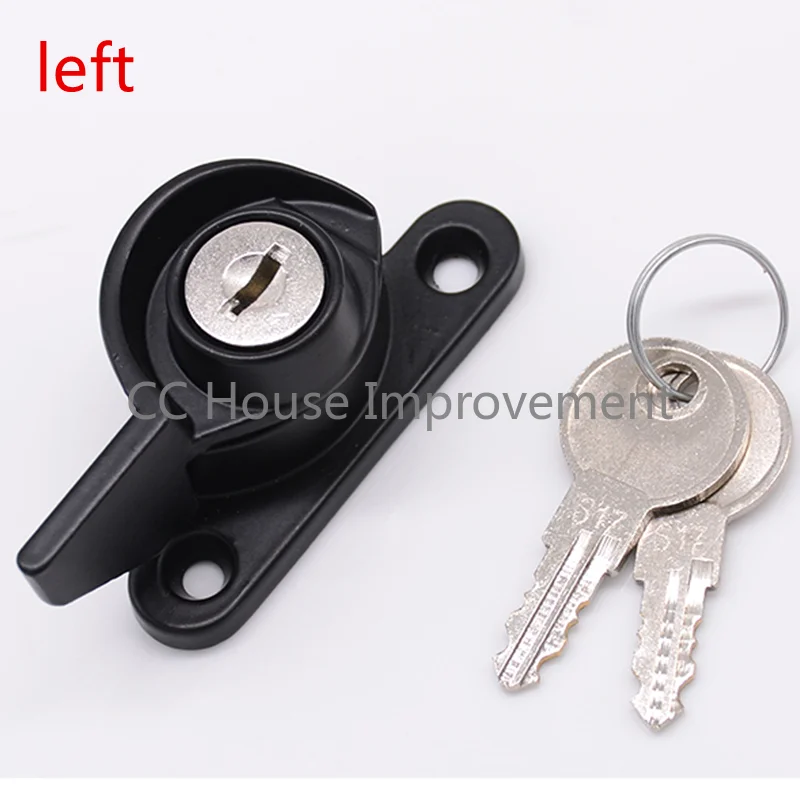 Zinc Alloy Doors And Windows Lock Window Door Lock Sash Jammer Windows Hasp Security With Key
