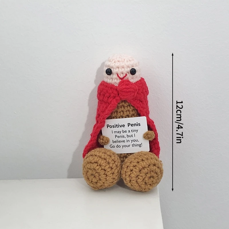 Crochet Potato Toy Kit - Fun Desk and Room Decoration Ornament