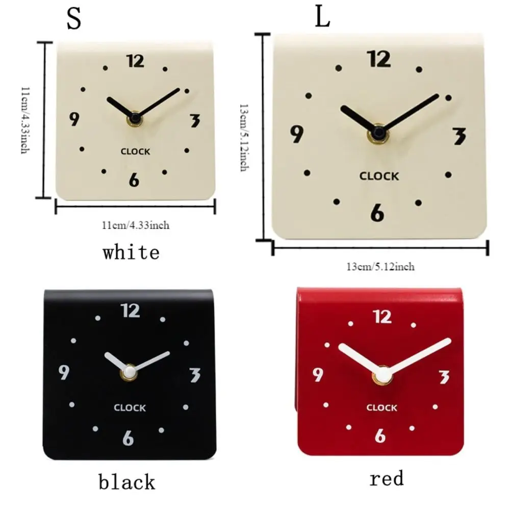 Digital Table Clock Simple Art Silent Acrylic Minimalist Bedside Desk Gift