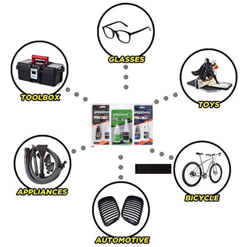 Fillers Adhesives Sealants Quick Caulk Fill Car Windshield Repair Tool Liquid Glue Bonding Metal Plastic Wood Rubber Powder 4