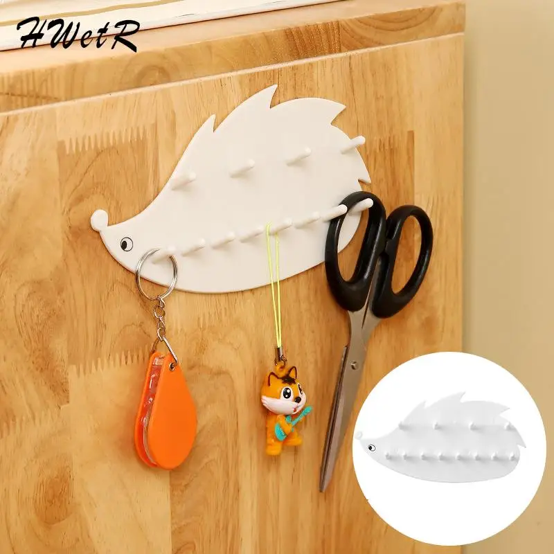 

1 шт. двухслойный органайзер для хранения ювелирных изделий, крючки, настенная дверная вешалка для колец, серег, ожерелий, без пробивки отверстий