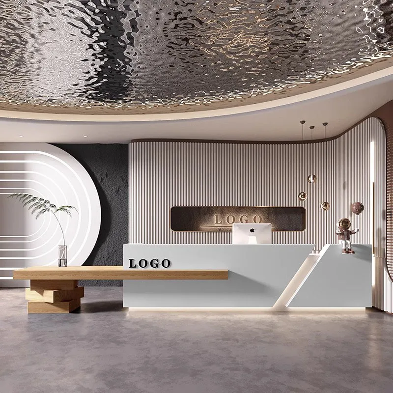 Console Executive Reception Cassetti Da Gioco Banco Da Lavoro Banco Reception Computer Silla De Escritorio Decorazione Per Ufficio